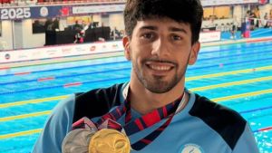 Iñaki Basiloff también es de plata: fue segundo en los 400 metros libres del Mundial de Singapur