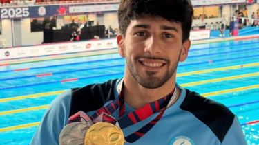 Iñaki Basiloff también es de plata: fue segundo en los 400 metros libres del Mundial de Singapur