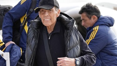 Buenas noticias en Boca: Miguel Russo volvió a dirigir la práctica tras su internación