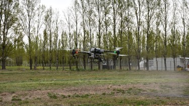 Los drones ya sobrevuelan los frutales del Valle