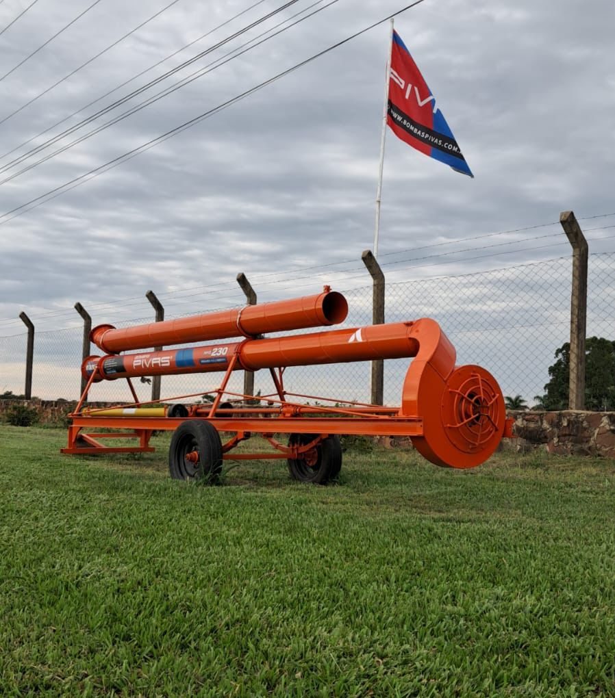 La bomba Pivas que sorteará Río Negro Rural. Foto: gentileza bombas Pivas.
