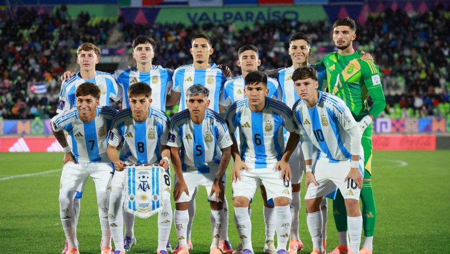 La Selección Argentina se enfrenta a Australia por el Mundial Sub 20.