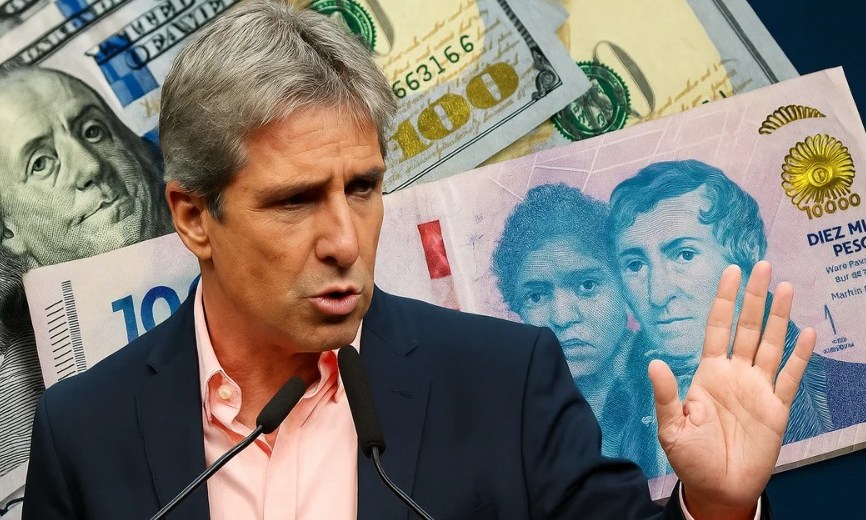 Luis Caputo y una negociación abierta. Foto: gentileza NA.