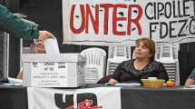 Imagen de Unter vota en Cipolletti, en el cierre de las elecciones seccionales anticipadas
