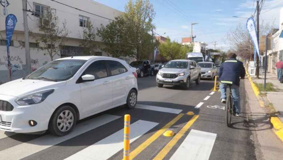 Con presupuesto propio, la Municipalidad de Neuquén impulsa obras en corredores estratégicos. Fotos: municipalidad de Neuquén.