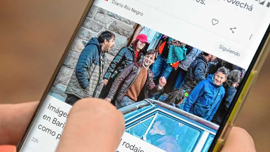 Encontrá a Diario RÍO NEGRO en tu celular, con Google Discover.-