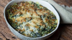 Espinacas gratinadas: en poco tiempo una receta sabrosa y fácil de hacer