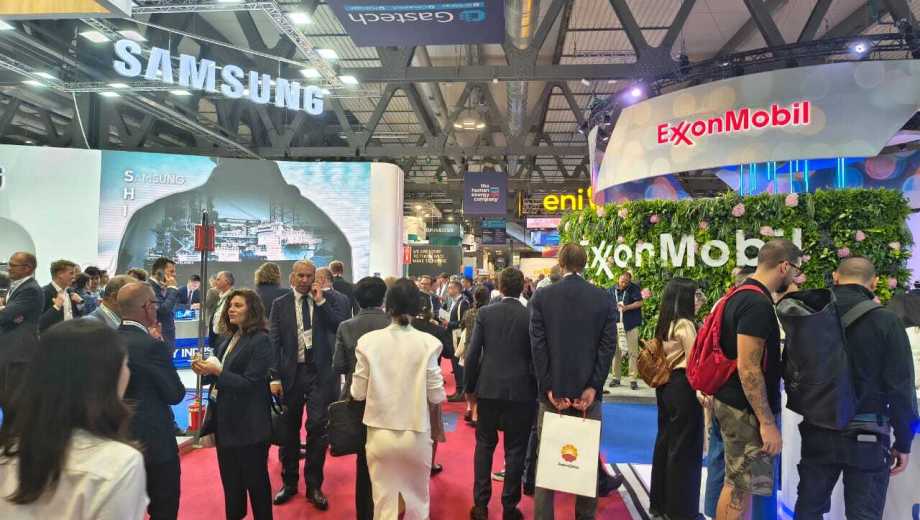 La feria Gastech, en Italia, reúne a todo el sector del gas natural.