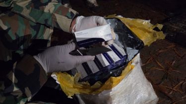 Prefectura encontró un cargamento con ampollas de fentanilo en Misiones que venía desde Paraguay