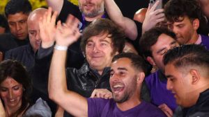 Javier Milei en Córdoba: lanzó la campaña y aseguró que los audios de Spagnuolo son inteligencia artificial