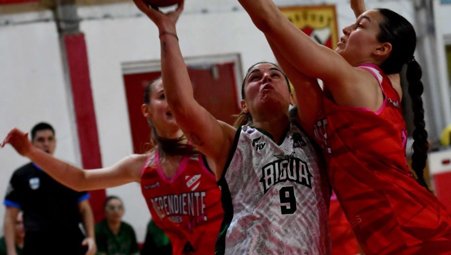 Jourdheuil renovó con Biguá y será su jugadora top en la LNF. (Archivo Matías Subat) 