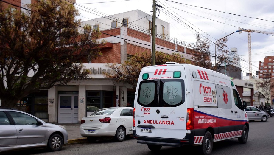 Catalina permanece internada en el hospital Castro Rendón en Neuquén. (Foto archivo: Matías Subat).