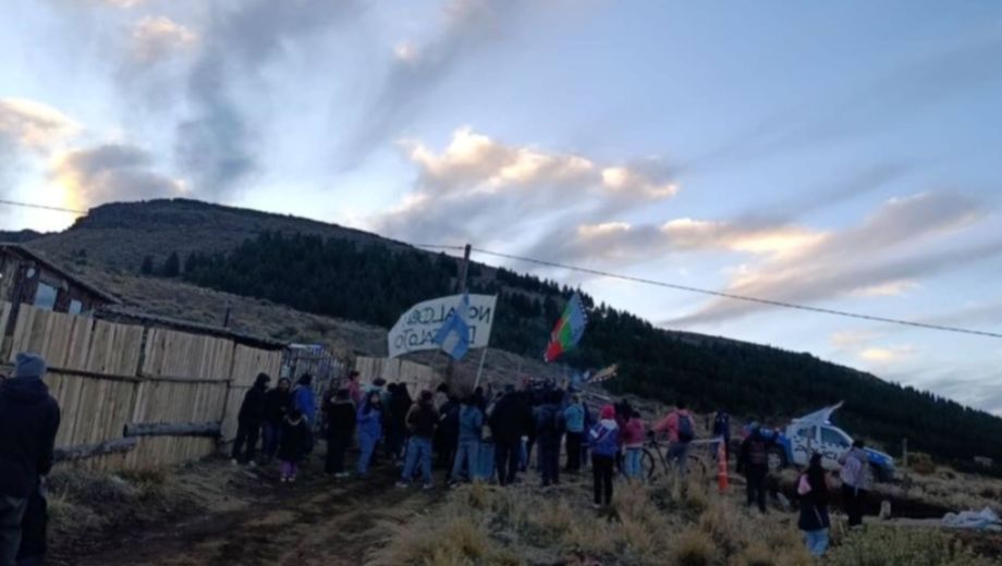 La ocupación comenzó a fines de mayo en tierras municipales. Foto: gentileza. 