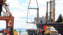 Imagen de Desembarco de acero en San Antonio: el primer paso para la planta petrolera de Vaca Muerta Sur