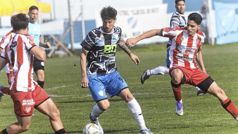Nicolás Mazzola dejó el fútbol y jugará al básquet en Sol de Mayo. (Foto: Pablo Leguizamón)