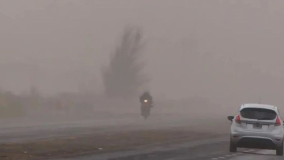 Alerta por viento y ráfagas. Foto: Gentileza NA. 