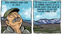 Imagen de «Las lecturas de Don Cipriano», la nueva tira de Chelo Candia en el Voy