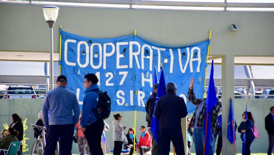 Fallida audiencia en la Ciudad Judicial. Foto: Matías Subat. 