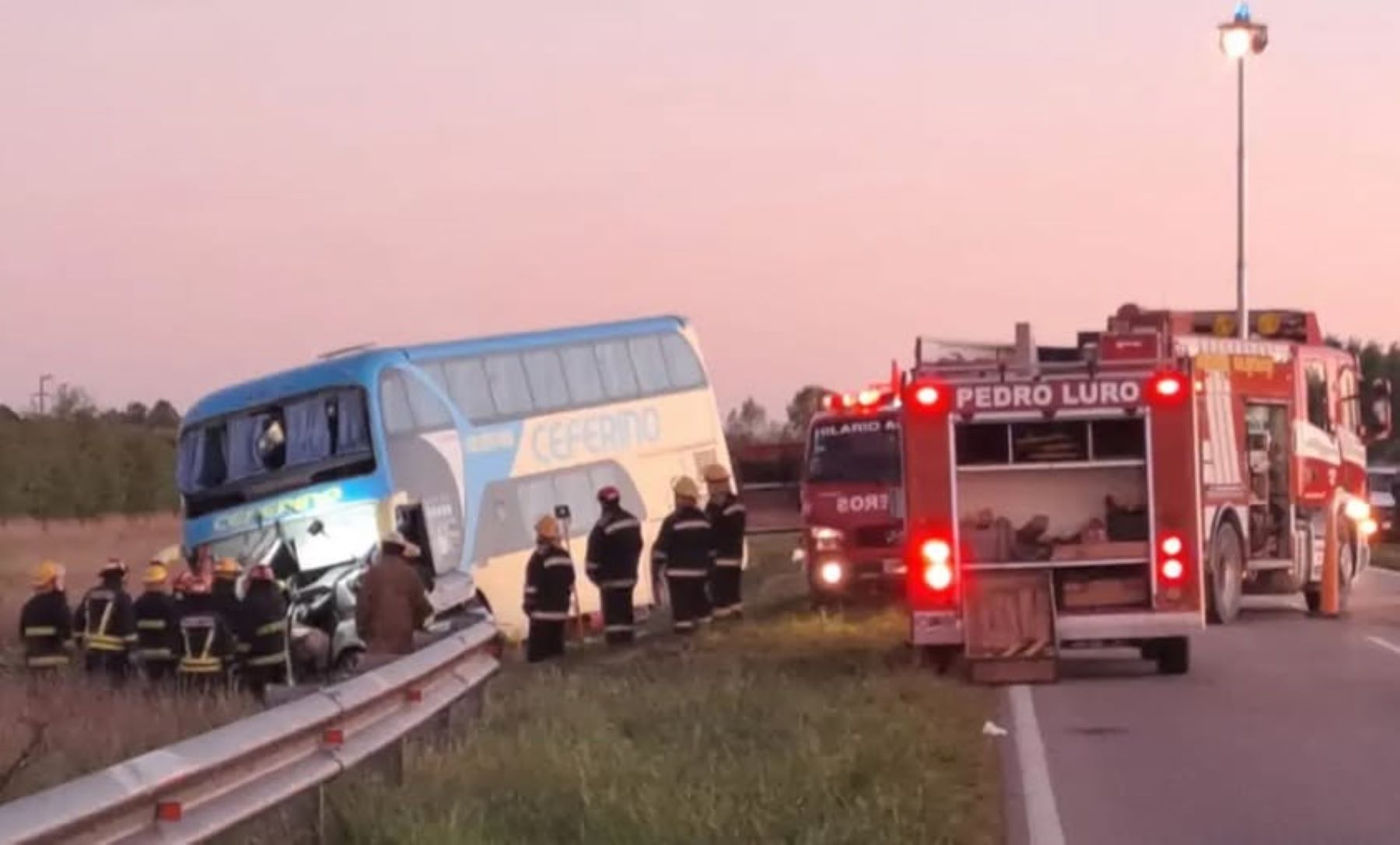 Tragedia en la Ruta 3: un muerto y varios heridos en un triple choque ...