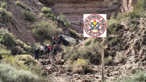 Tragedia en Neuquén: una persona murió tras caer con su auto por la Bajada de Maida