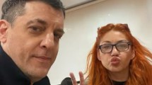 Imagen de Lourdes Fernández está a resguardo y apuntaron contra su pareja que atacó a los medios