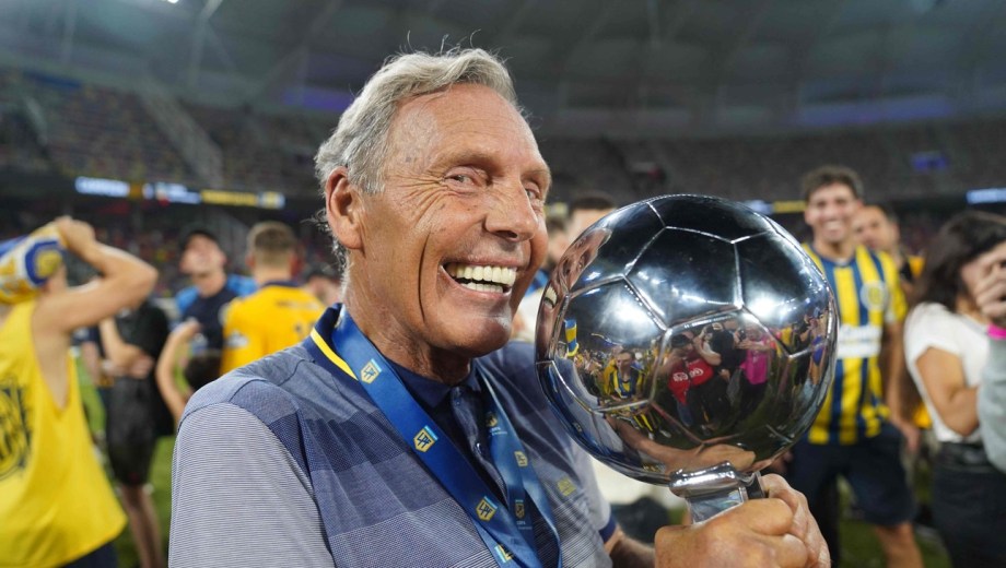 Miguel Ángel Russo logró su último título en 2023 en Rosario Central.