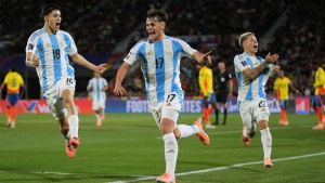 Argentina le ganó a Colombia con gol de Silvetti y está en la final del Mundial Sub 20