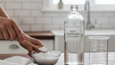 Mezclar agua oxigenada y sal: por qué recomiendan hacerlo y para qué sirve 