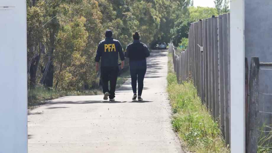 Hoy se realizaron allanamientos en la casa de "Fred" Machado en Viedma por la causa que vincula a José Luis Espert. (Foto: Diario RÍO NEGRO
