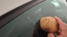 Imagen de Cómo dejar relucientes los vidrios del auto con el truco de la papa