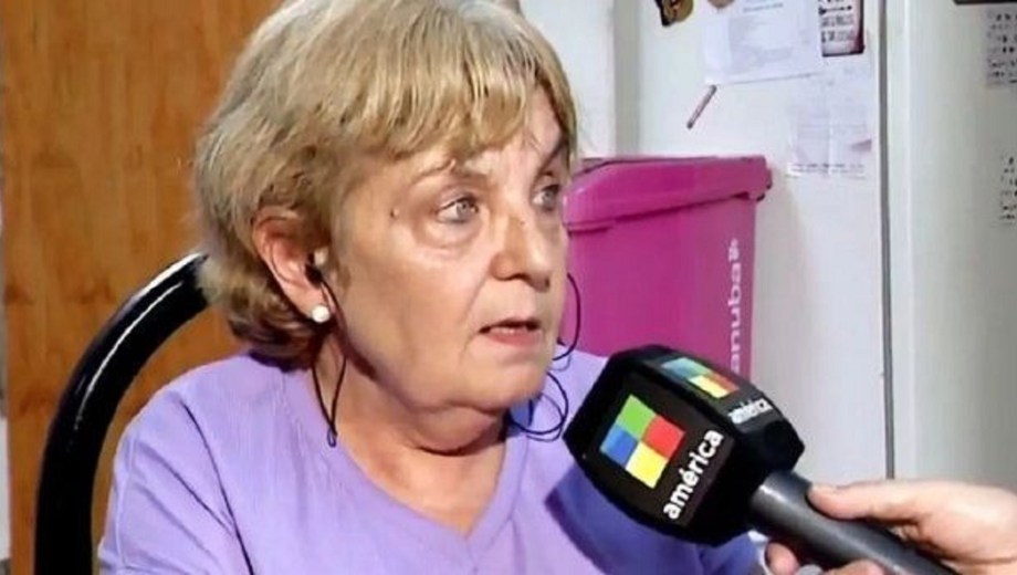 Mabel, madre de Lourdes Fernández de Bandana. 