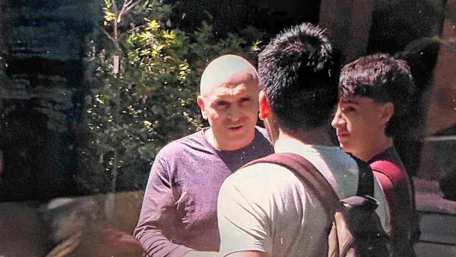 José Luis Espert durante los allanamientos en su domicilio el pasado 9 de octubre. 