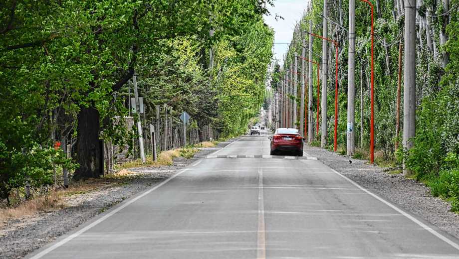La calle Salto es una arteria medular que comunica la ruta Nacional 22 y la 65 con la Isla Jordán. Foto: Juan Thomes.
