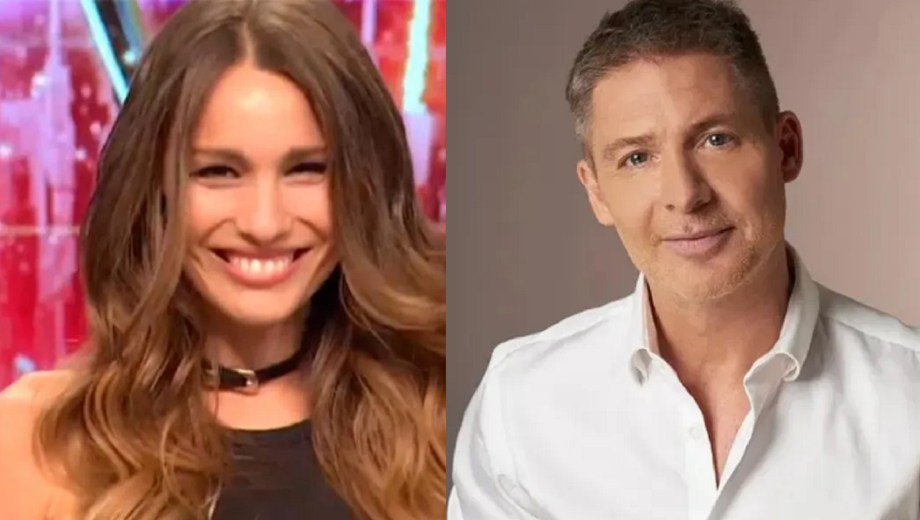 Carolina pampita Ardohain y Adrián Suar.