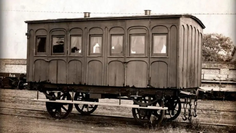 El tren más antiguo de Argentina.