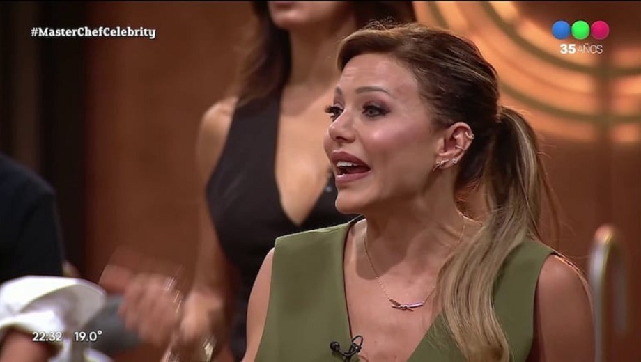 Evangelina Anderson en MasterChef Celebrity. 