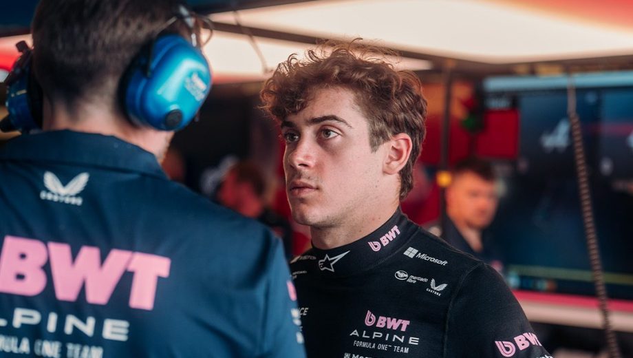 Colapinto volverá a correr esta semana en Singapur. (Foto: Prensa Alpine)