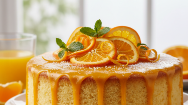 Torta de naranja sin TACC: húmeda, esponjosa y con todo el sabor casero