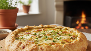 Flamiche sin gluten: la tarta salada francesa que se puede disfrutar sin culpa y con todo el sabor