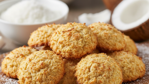 Galletitas de coco sin gluten ni lactosa: fáciles, rápidas y saludables para cualquier merienda