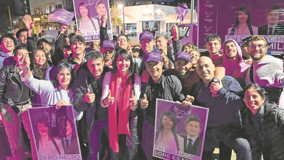 La senadora electa Villaverde convocó a la dirigencia de LLA. (Andrés Maripe)