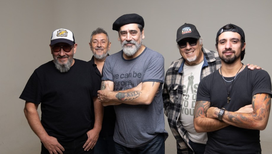 La Mississippi. Claudio Cannavo, Gustavo Ginoi, Ricardo Tapia, Juan Carlos Tordó y Gastón Picazo.