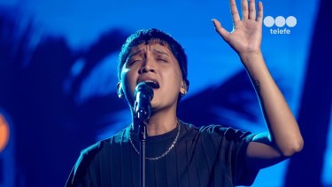Joaco Martínez de Neuquén se mide en los cuartos de final de La Voz Argentina: mirá su presentación 