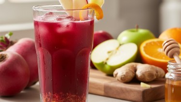 Jugo de remolacha, naranja, manzana y jengibre: la bebida natural que aporta energía y mejora la circulación