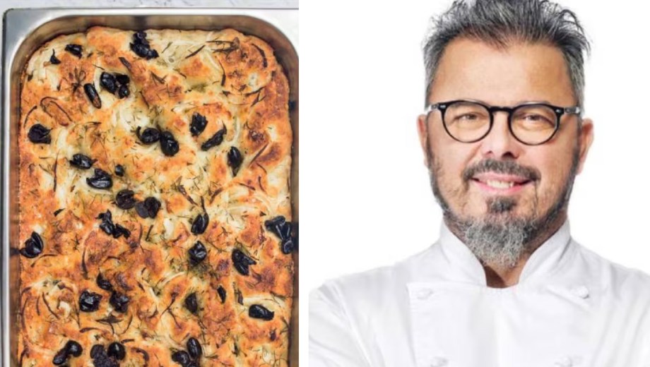 Receta de focaccia de Donato De Santis