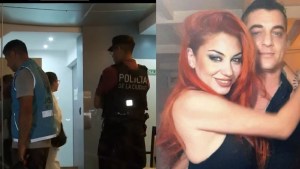 Detuvieron al exnovio de Lourdes Fernández tras allanar su casa: la cantante estaba con él 