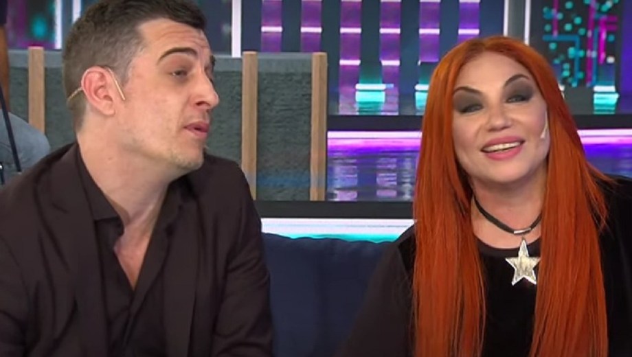 Leandro García Gómez junto a Lourdes Fernández de Bandana. 