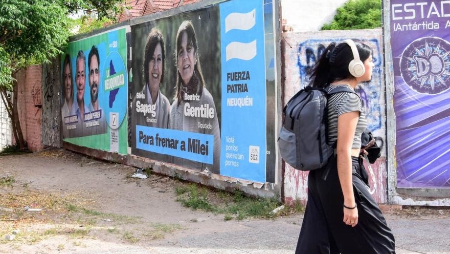 En Neuquén compiten en las elecciones de este domingo ocho listas para senadores y nueve para diputados. Foto: Cecilia Maletti. 