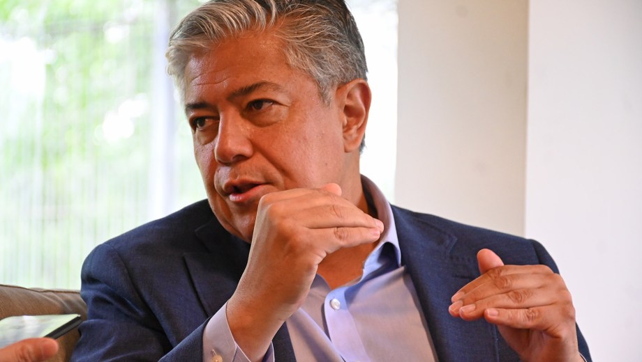 Rolando Figueroa, gobernador de Neuquén. Foto: Florencia Salto. 
