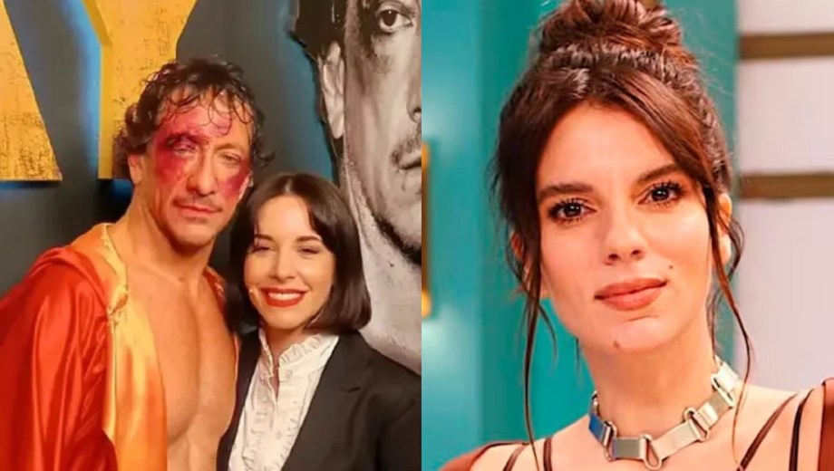 Nico Vázquez, Daiana Fernández y Gimena Accardi.